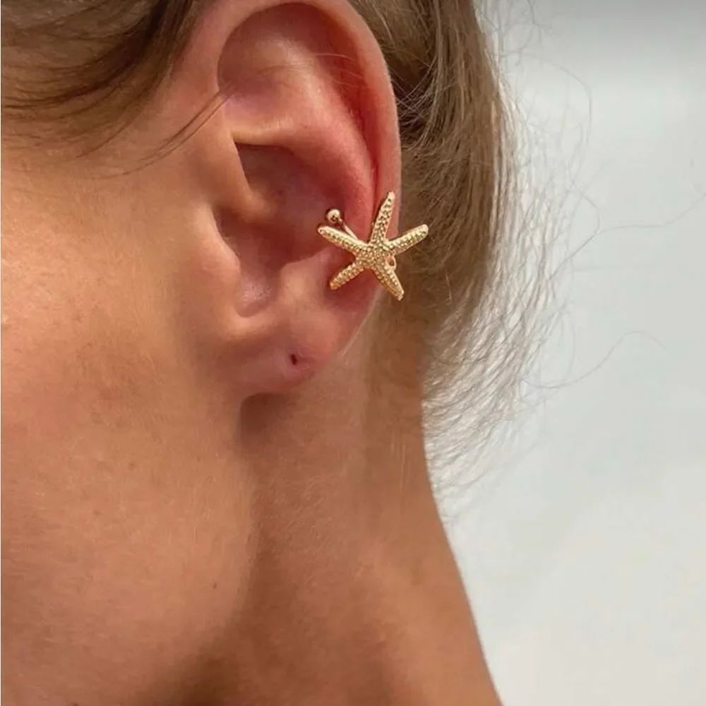 Starfish cuff Earring N1624